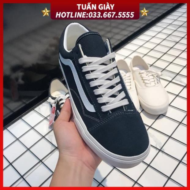 [FREE SHIP] Giầy Thể Thao V.OLD VAULT Đủ Size 2 màu đen trắng và trắng xanh đủ size 36-43 /TUẤN GIÀY | BigBuy360 - bigbuy360.vn