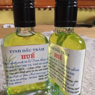 Combo 2 lọ tinh dầu tràm Huế lọ 100ml