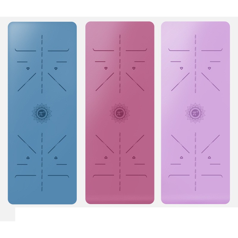 Thảm tập Yoga định tuyến Cao su tự nhiên PU Pido Cao Cấp -