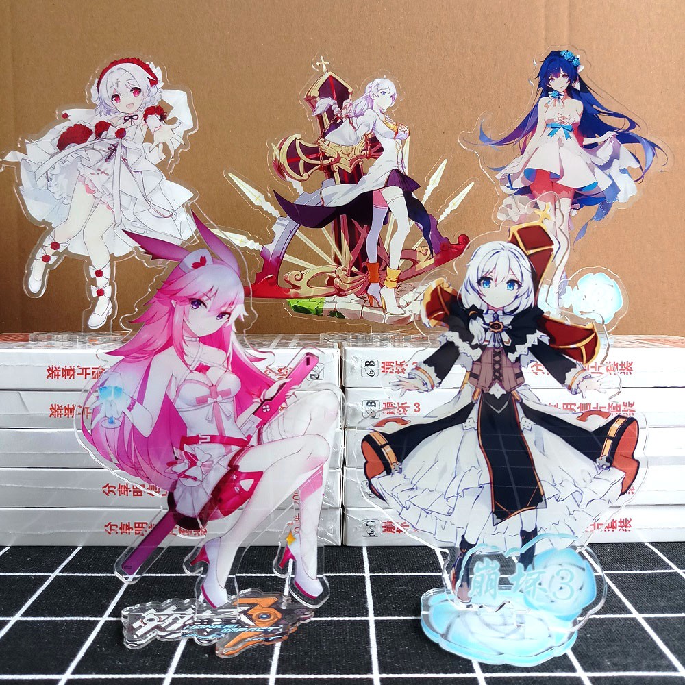 [Standee] Tượng Mica Honkai Impact 3