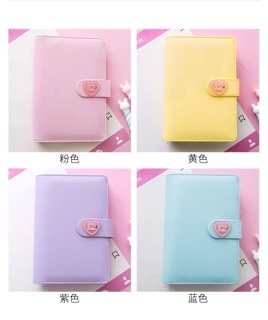 sổ còng Planner A6 bìa PU