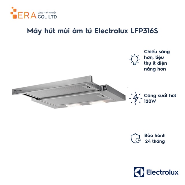 Máy hút mùi âm tủ Electrolux LFP316S