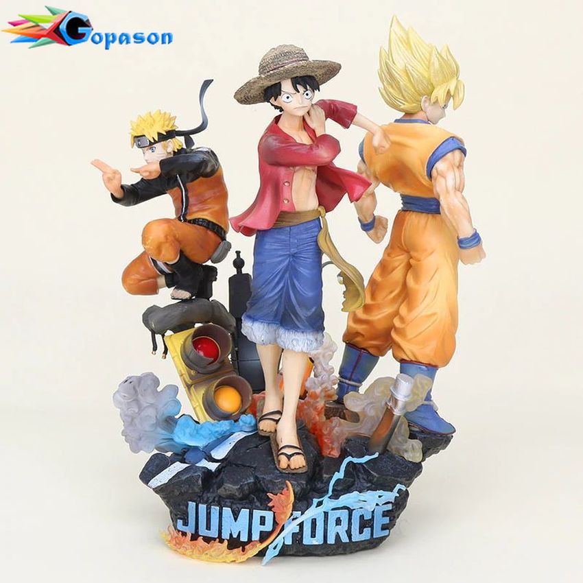 [TẶNG MÓC KHÓA] Jump Force One Piece Luffy Dragon Ball Son Goku Naruto Uzumaki Naruto - GOPASON