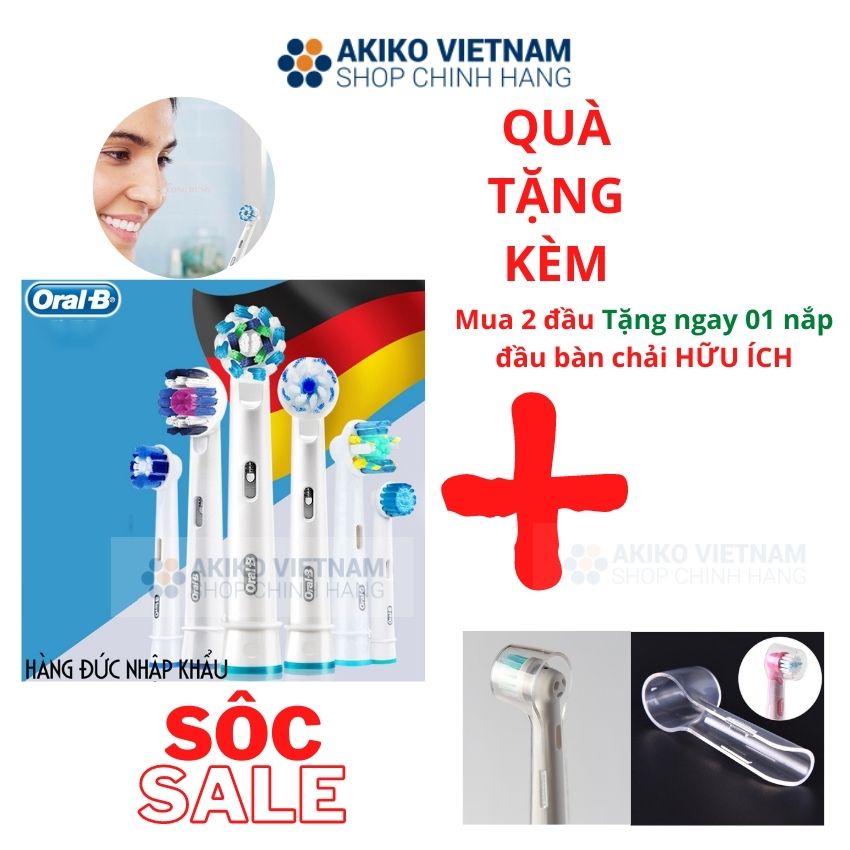 Đầu bàn chải điện oral b FREESHIP Đầu Bàn chải điện,bàn chải điện oral b