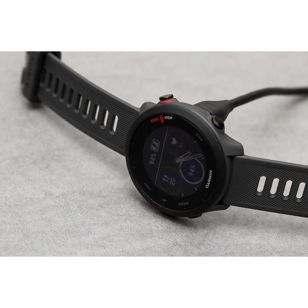 Đồng hồ thông minh Garmin Forerunner 55 theo dõi nhịp tim màn hình MIP 1.04&quot; - Chính hãng BH 12 tháng