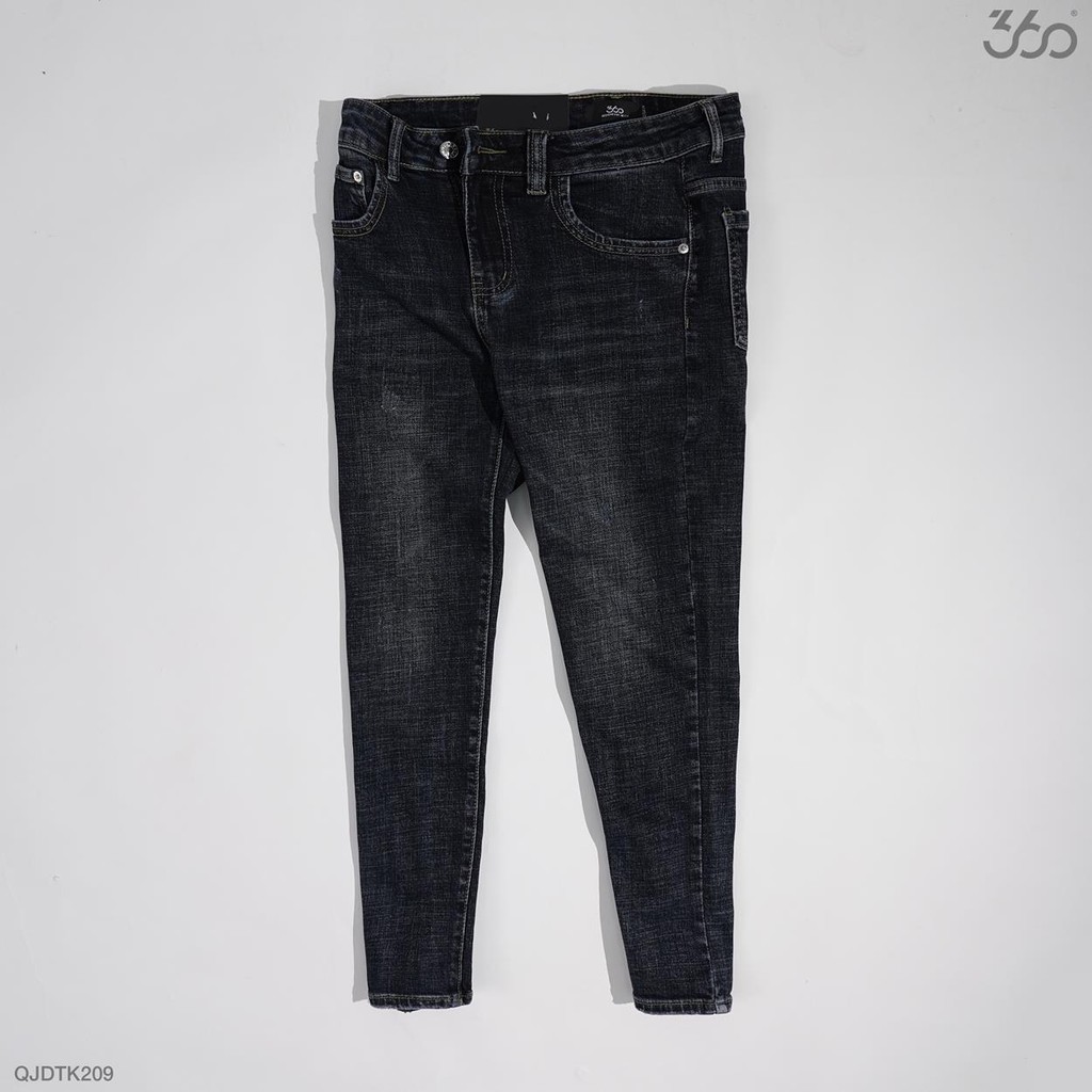 Quần jeans nam local brand 360 BOUTIQUE màu xanh denim - Made in Vietnam | BigBuy360 - bigbuy360.vn