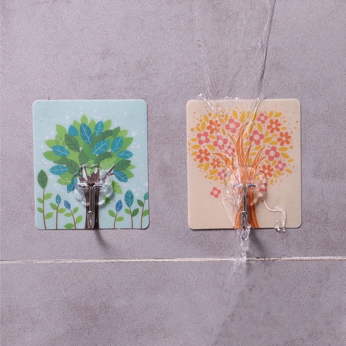 Móc Treo Đồ Dùng Nhà Bếp Có Giác Hút Mạnh Đa Năng Tiện Dụng