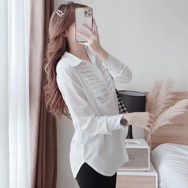 Áo sơ mi công sở mặc đi học, đi làm_016
