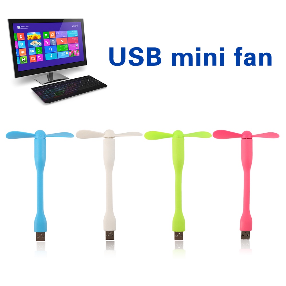 Quạt Mini USB 3.0 Để Bàn Sạc Dự Phòng Cho Điện Thoại Android