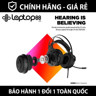 Tai nghe Gaming HP OMEN800 1KF76AA Hàng mới bảo hành 12 tháng 1 đổi 1