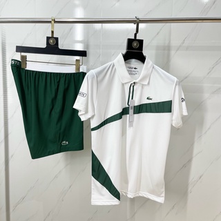 Bộ thể thao nam áo polo có cổ , bộ quần áo hè nam chất cotton phong cách thể thao thoáng mát