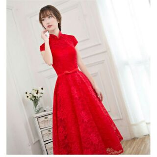 Đầm Xòe Cổ Tàu