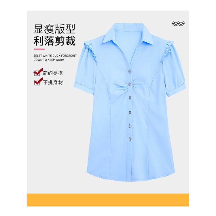 Áo sơ mi SIXSISTERS tay dài màu trơn hợp thời trang dành cho nữ