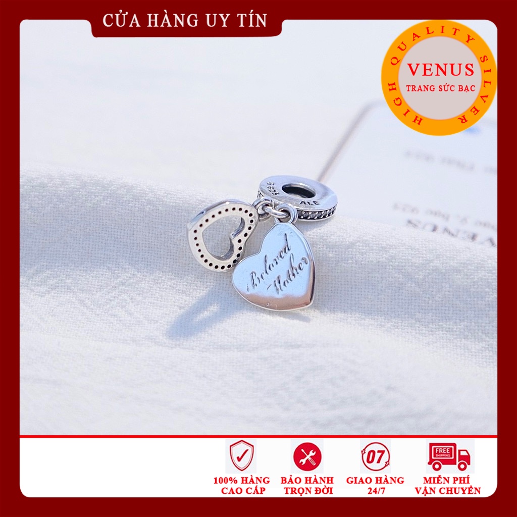 Charm treo Mother bạc 925- Mã sản phẩm VENUST199