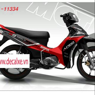 Tem trùm sirius FI đỏ đen APIDO motul