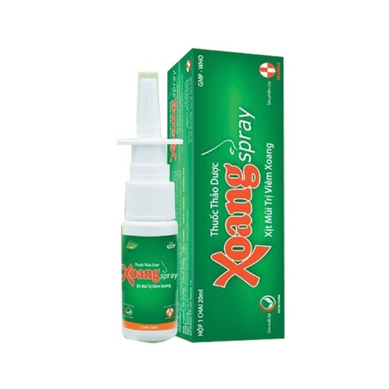 Xoang Spray - Xịt mũi thảo dược hỗ trợ giảm viêm xoang (50ml)