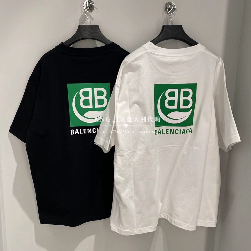 Áo Thun Balenciaga Tay Ngắn Dáng Rộng Thời Trang Xuân Hè Cho Nam Và Nữ