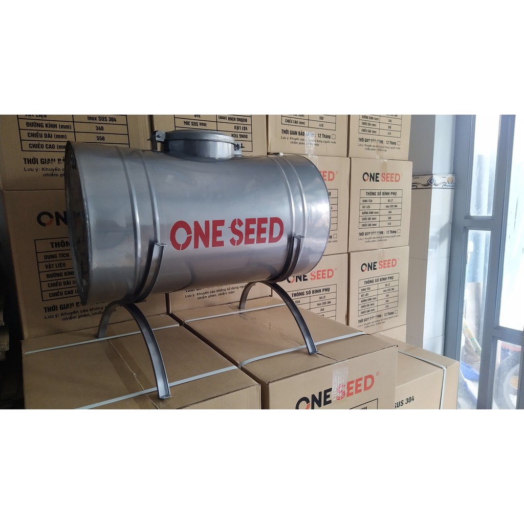Bình phụ, bồn phụ  inox304  cho máy nước nóng năng lượng mặt trời 50l