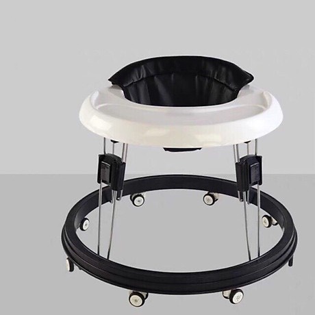 XE TRÒN TẬP ĐI B&W CÓ BÀN ĂN DẶM GẤP GỌN CHO BÉ