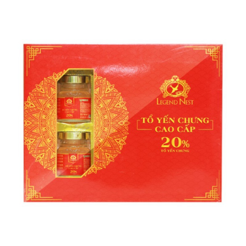 Yến sào Legend 20% tổ yến chưng hàng xuất khẩu cao cấp