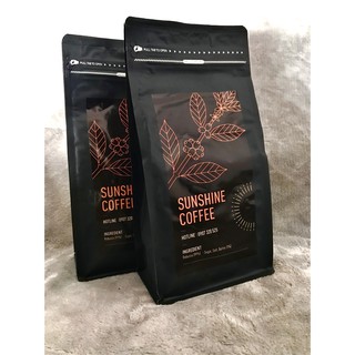 Cà phê Robusta Tây Nguyên, nguyên chất 500g, cà phê thật – Túi nhỏ dễ xài, vị không phai