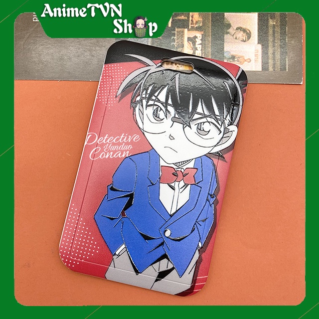 Dây Đeo đựng Thẻ Học Sinh, Sinh Viên và các loại thẻ khác in hình Anime Manga Thám tử lừng danh Edogawa Conan