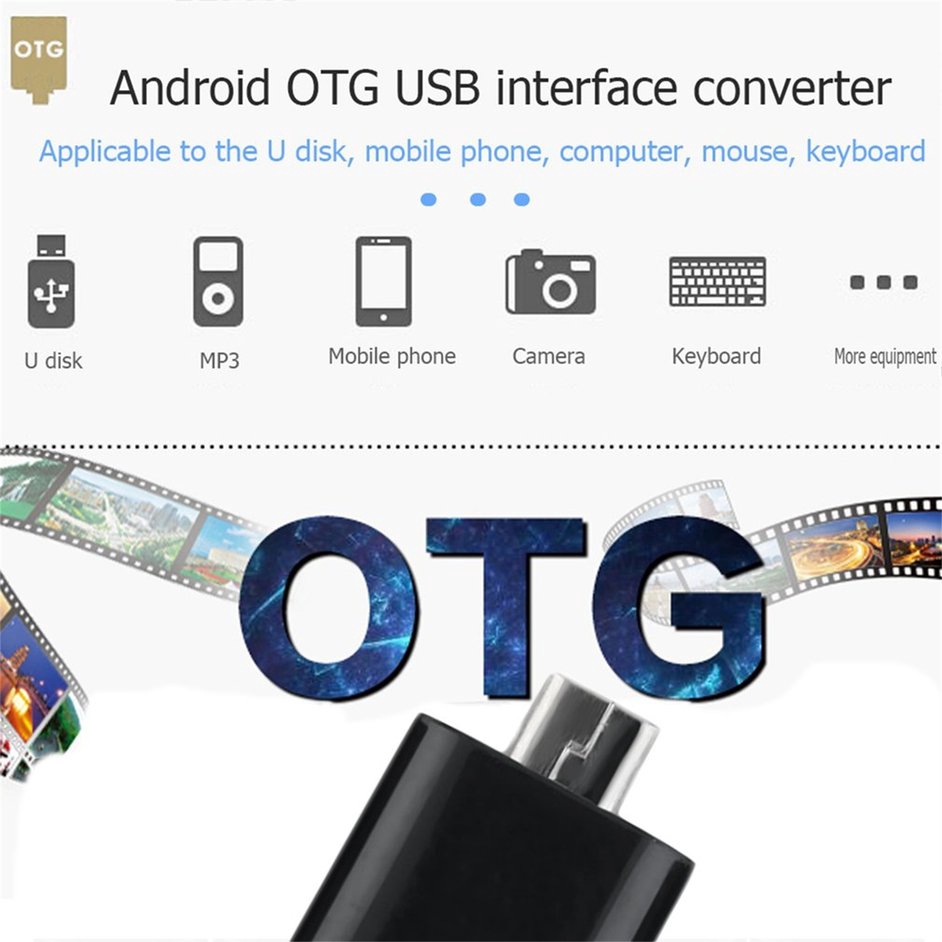 Đầu Chuyển Đổi Từ Cổng Micro Usb Sang Cổng Usb A Cái