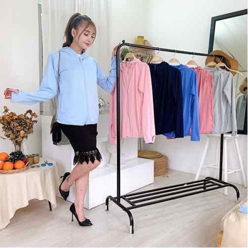 Áo chống nắng thông hơi, áo khoác nữ chống tia UV nhiều màu chất liệu co giãn thâm hút tốt mã ACNNTH