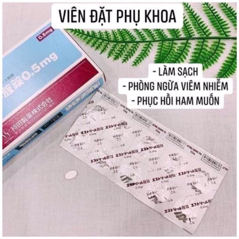 [Vỉ 10v] Viên nén đặt PHỤ KHOA Nhật Bản chính hãng