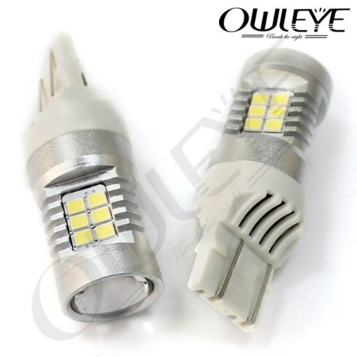 Đèn led ô tô Owleye T20 V1 7443, siêu sáng cho đèn tín hiệu, đèn ban ngày