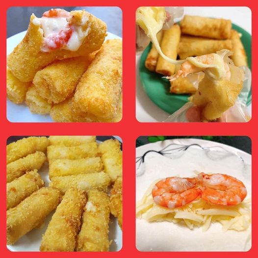 (CỰC RẺ) nem xù phomai tôm hộp 10c