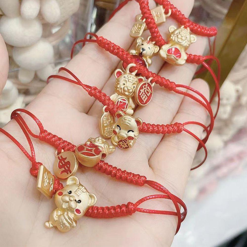 Vòng Tay Dây Thừng Thời Trang Năm Mới 2022 Dành Cho Cặp Đôi