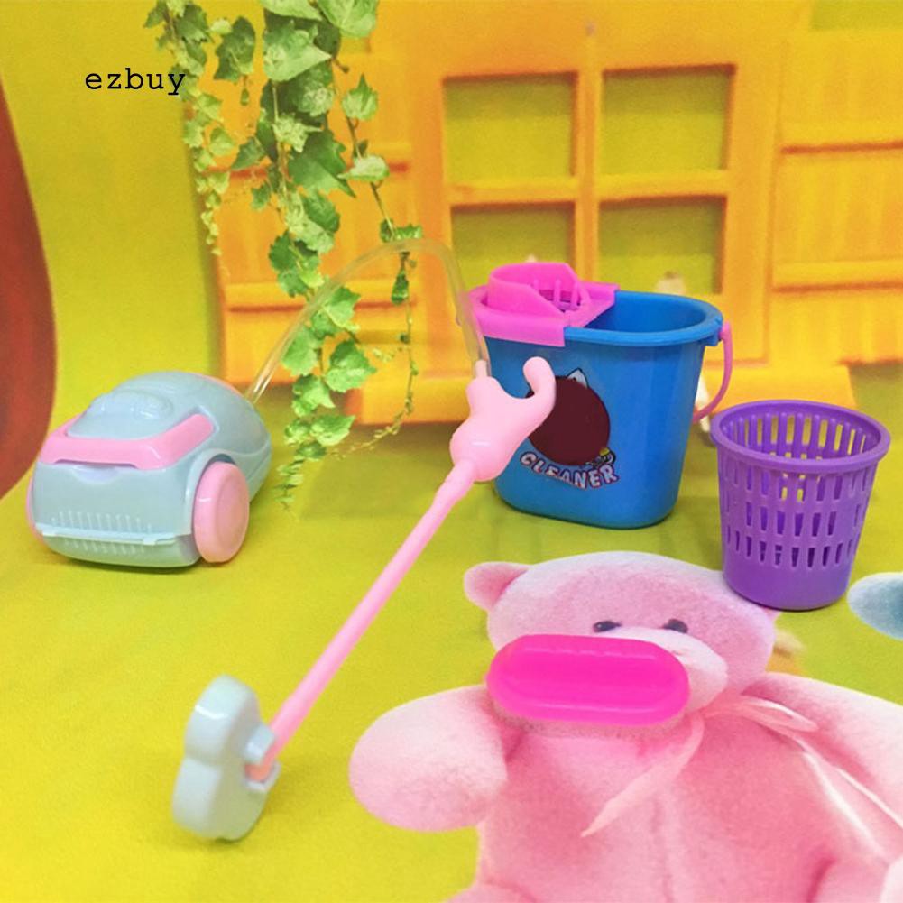Set 9 món dụng cụ vệ sinh độc đáo cho nhà búp bê
