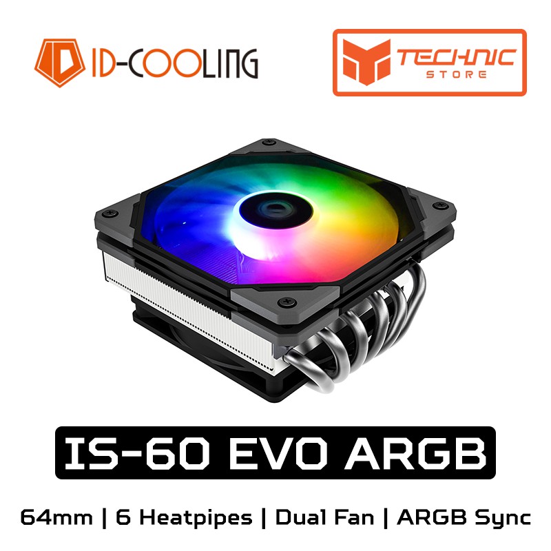 Tản nhiệt CPU ID-Cooling IS-60 EVO ARGB