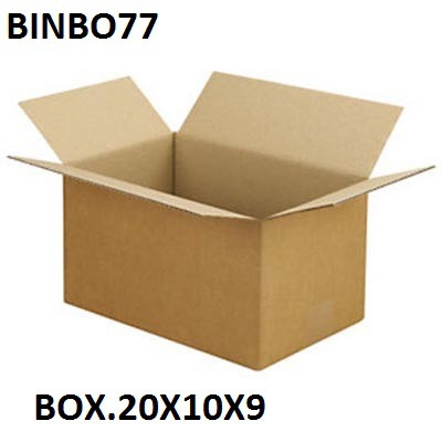 20x10x9 Bộ 20 Thùng.hôp Carton(1.6k/thùng)