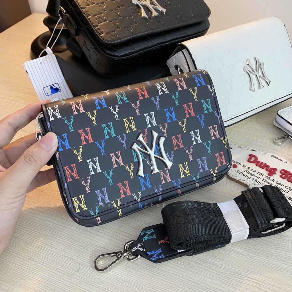 Túi NY Mini Monogram đeo chéo style Hàn Quốc fullbox 4 màu size 18