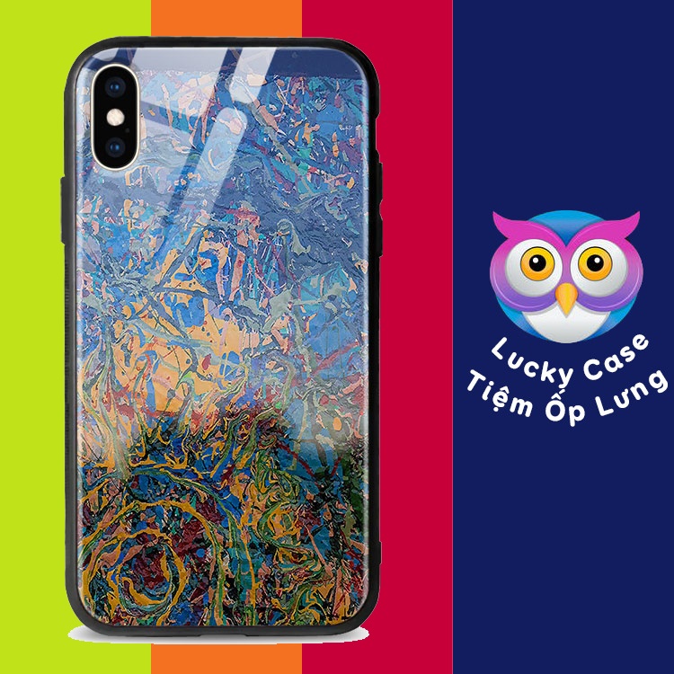 Ốp Lưng Tản Nhiệt Sơn Dầu Đẹp Mắt, Độc Đáo Iphone 7/7Plus/8/8Plus/X/Xs/Xs Max/11/11 Promax/12/12 Promax Lpc04010049