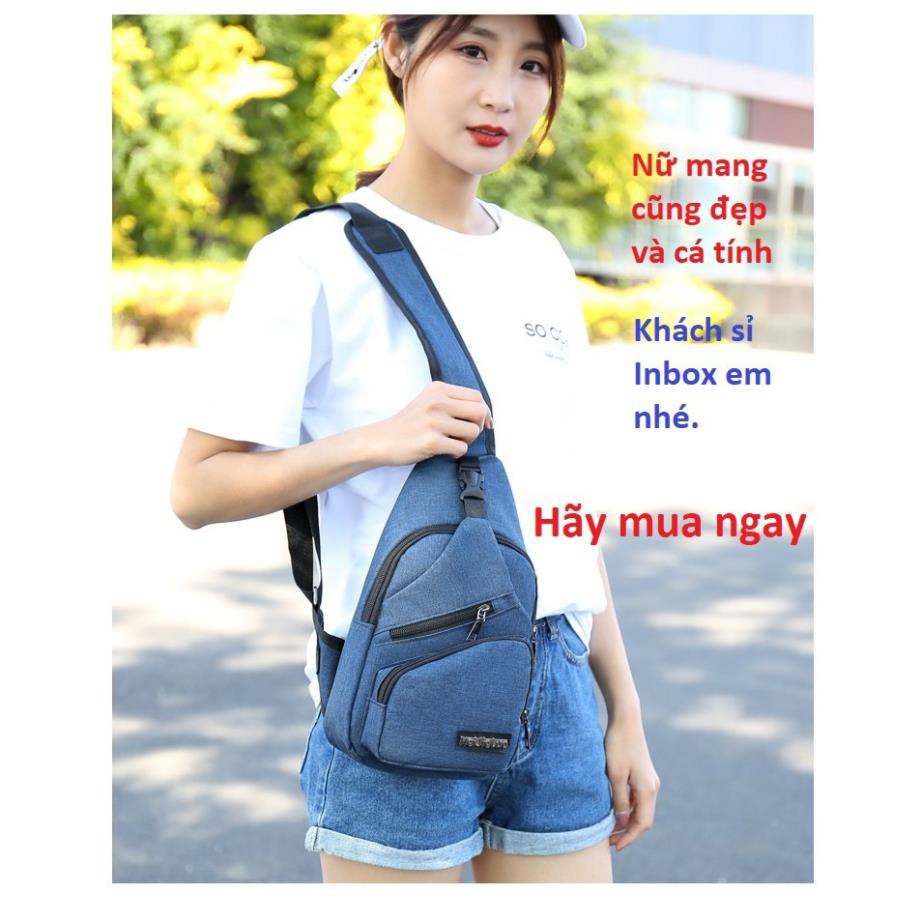 Túi đeo chéo nam 😷 FREESHIP 😷 Mã giảm giá 10k 😷 Túi chéo nam nhiều ngăn, cổng sạc USB kết nối với pin dự phòng | BigBuy360 - bigbuy360.vn