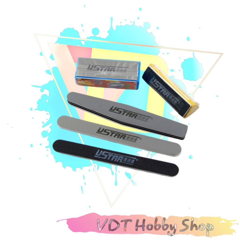 Bộ 5 cục chà nhám ustar