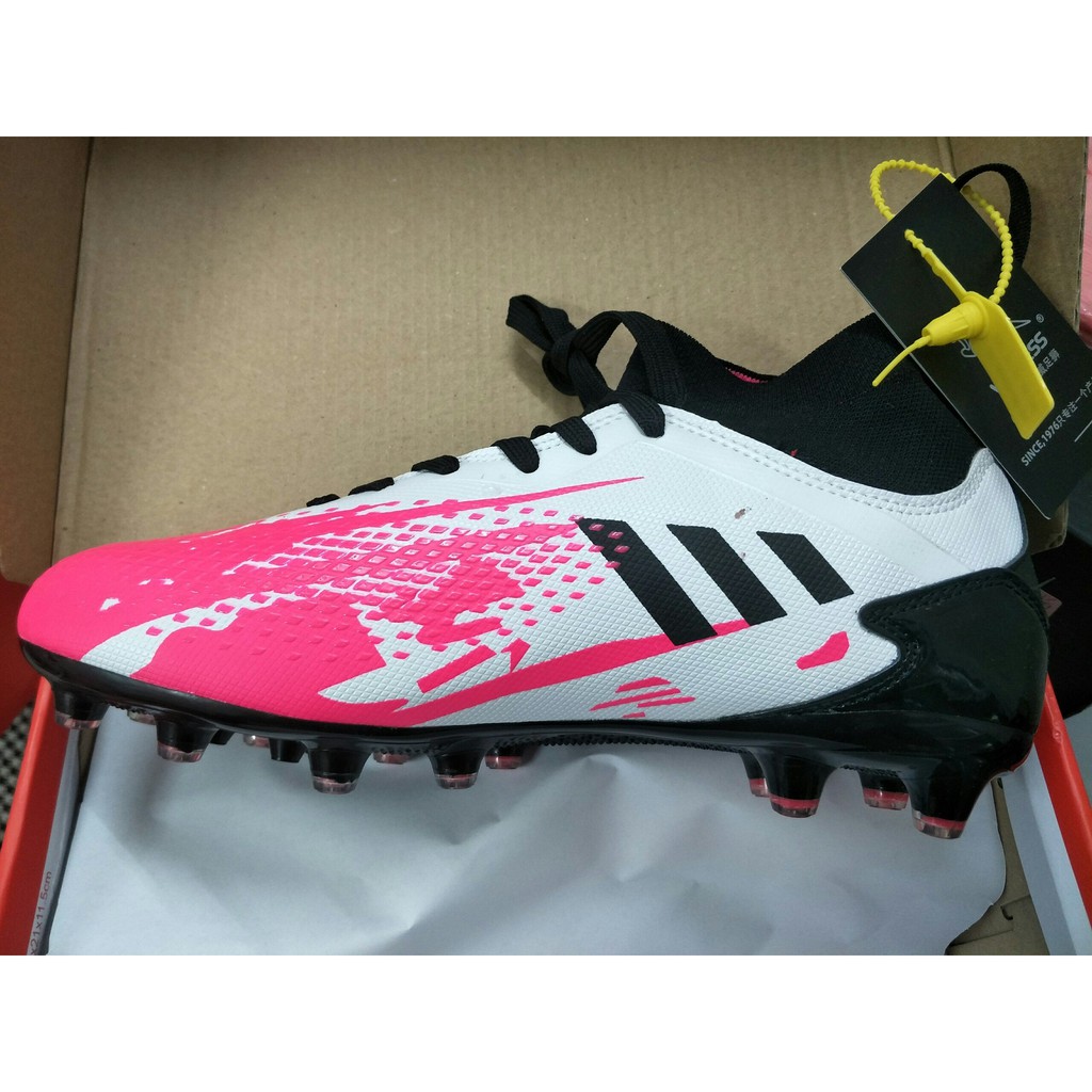 GIÀY BÓNG ĐÁ CỔ CAO PREDATOR 20.3 ĐỎ ĐEN 2021 SÂN CỎ NHÂN TẠO MÃ SP500 FULL HỘP