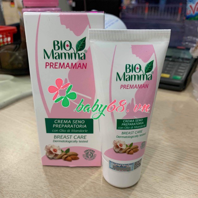 Kem ngừa nứt đầu ty và giảm đau khi cho bé bú Bio Mama 50ml