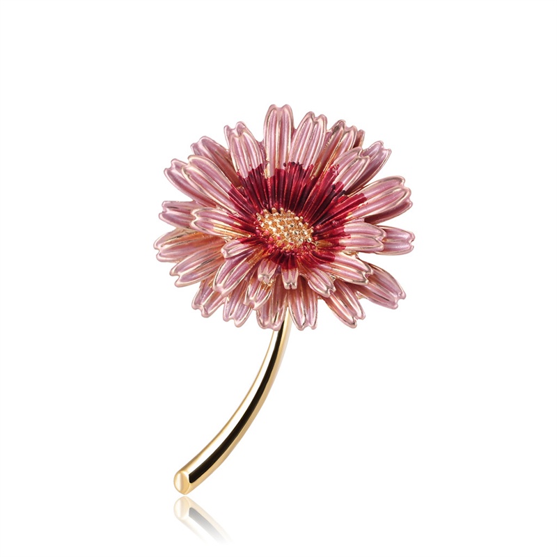 Ghim Cài Áo Hình Hoa Tulip/Hoa Hướng Dương/Hoa Hồng Thời Trang Cổ Điển Cho Nữ