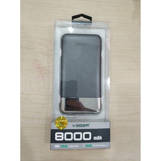 Sạc dự phòng Veger F8 chính hãng 8000mAh