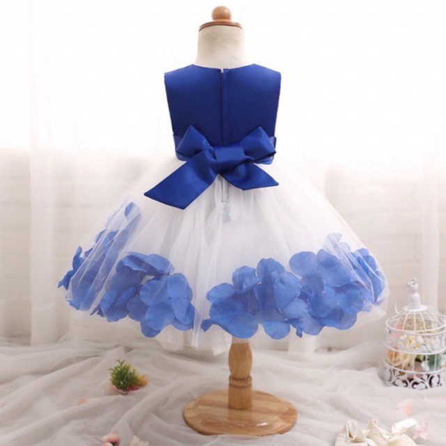 Đầm Công Chúa Phối  Ren Hoa Thiết Kế Xinh Yêu... Cho Bé Từ 0-02Tuổi.