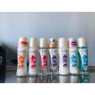Lăn khử mùi trắng da ngọc trai & giảm ố vàng áo L'evinia 65g