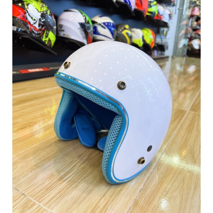 Mũ Bảo Hiểm Trùm Đầu 3/4 Cao Cấp