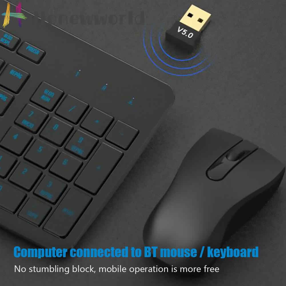 Bộ Thu Phát Âm Thanh Bluetooth 5.0 Hiệu Hellonewworld Csr 4.0