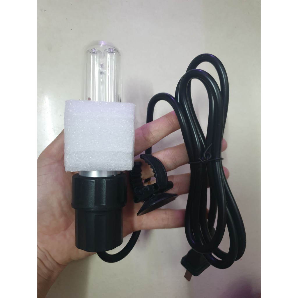 Đèn UV cao cấp FORT DI 9W diệt rêu tảo diệt khuẩn cho hồ cá