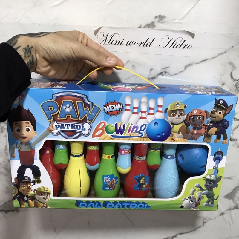 Đồ chơi powling hình Paw Patrol cho bé