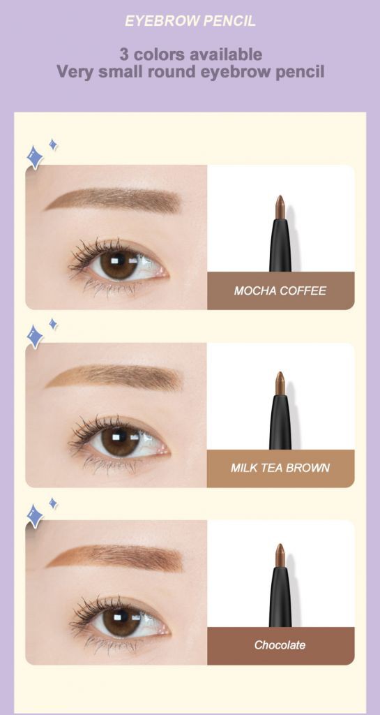 [Hàng mới về] Bút kẻ lông mày tự nhiên chống thấm nước và mồ hôi | BigBuy360 - bigbuy360.vn
